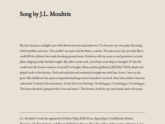 song-by-jl-moultrie screenshot