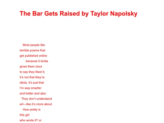 the-bar-gets-raised-by-taylor-napolsky screenshot