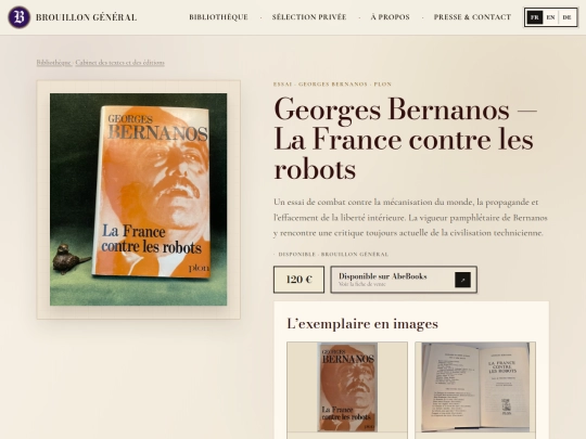 livres/georges-bernanos-la-france-contre-les-robots screenshot