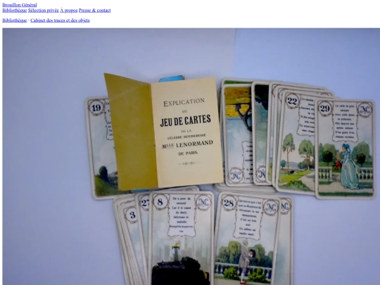 livres/jeu-de-cartes-mlle-lenormand-avec-livret screenshot