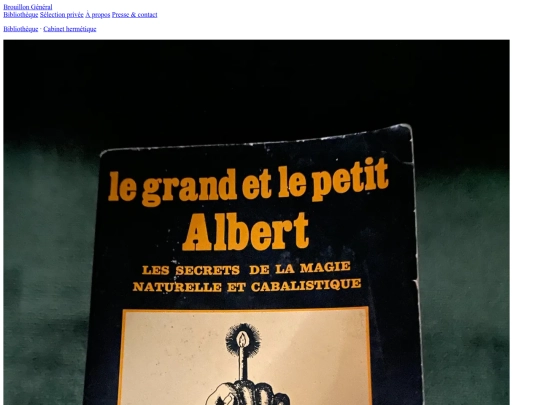 livres/le-grand-et-le-petit-albert screenshot