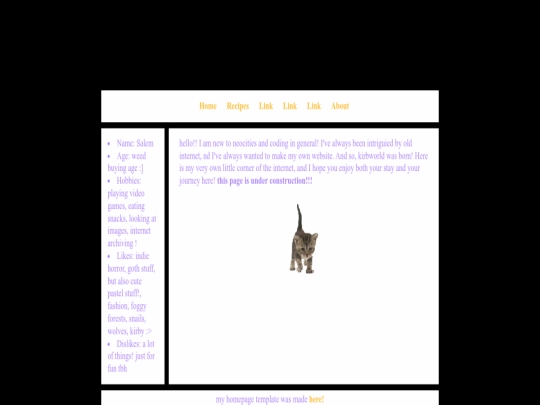 index screenshot