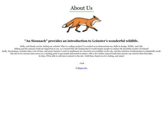 aboutus screenshot