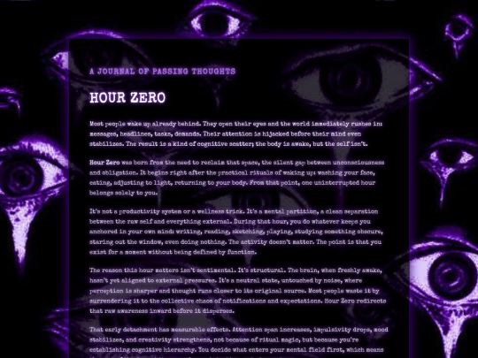hourzero screenshot