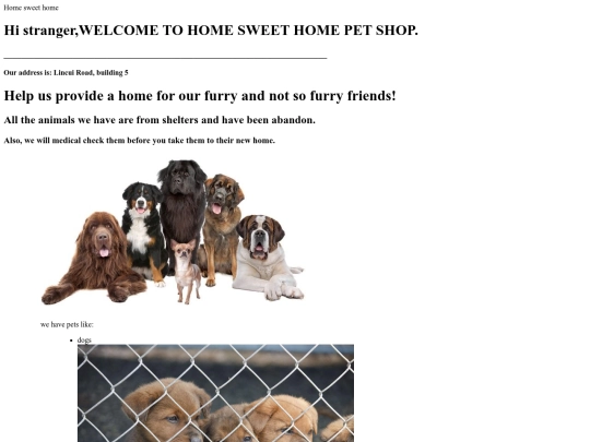 newhome screenshot