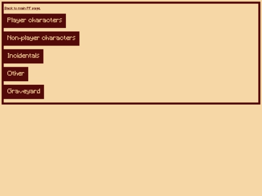 pathfinder/pfcharacters screenshot