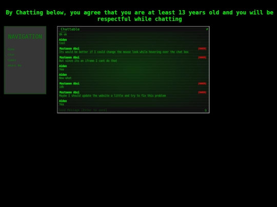 chat screenshot
