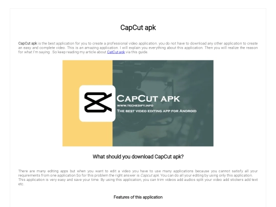 CapCutApk screenshot