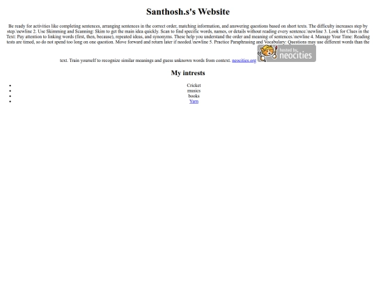 index screenshot