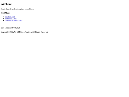 archive screenshot