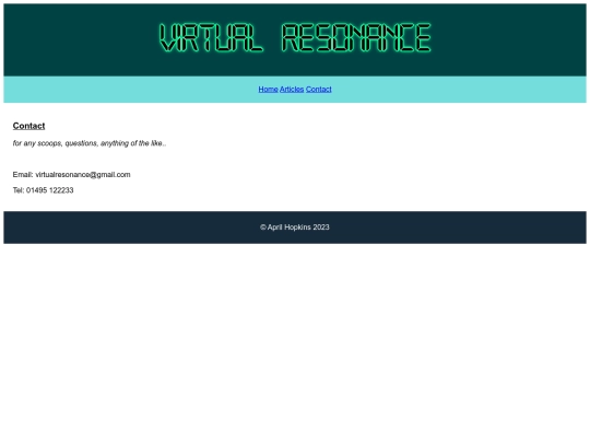 contact screenshot