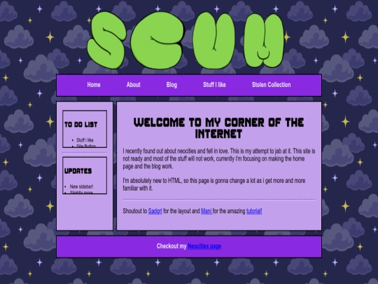index screenshot