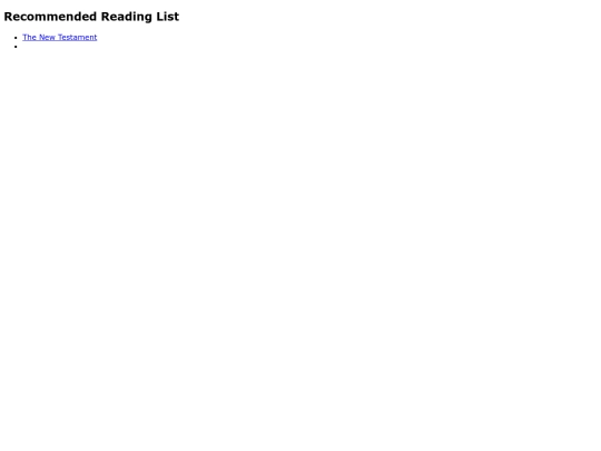 RecommendedReading screenshot