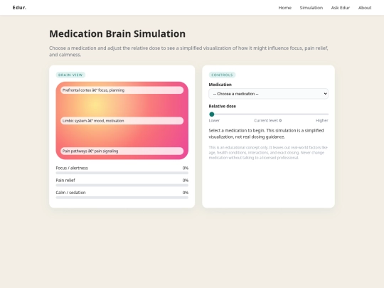 simulation screenshot