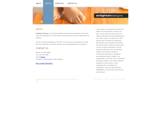 Practica/services screenshot