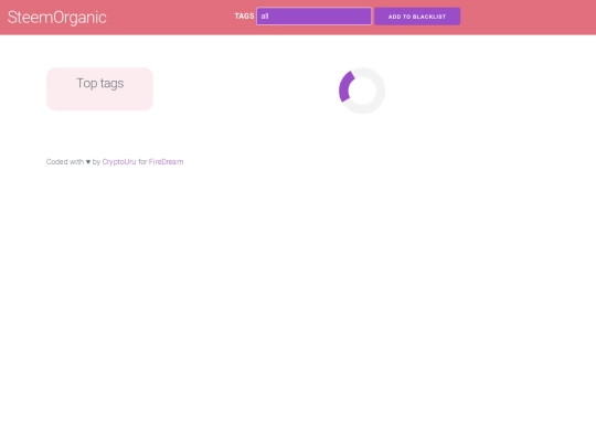organic screenshot