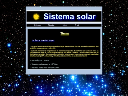 Tierra screenshot
