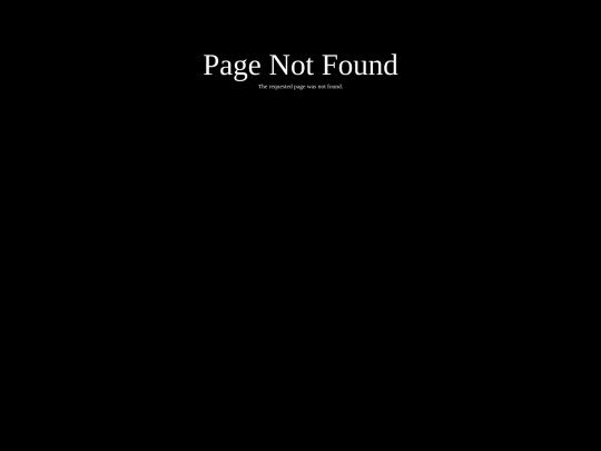 not_found screenshot