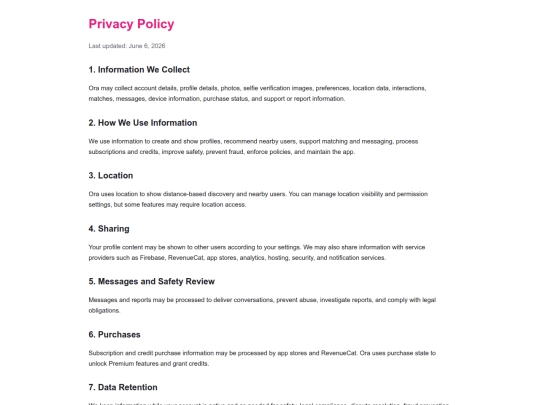 privacy_policy screenshot