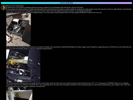 proj/plex screenshot