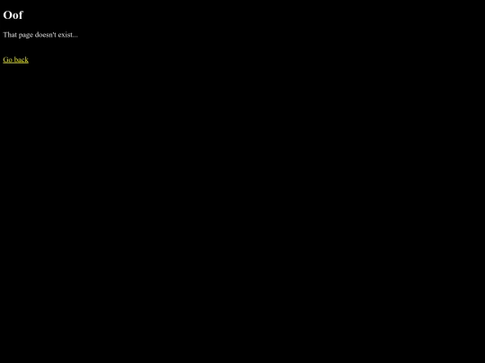 not_found screenshot