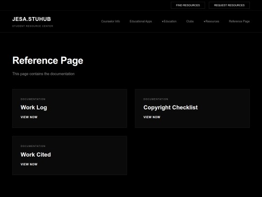documentation screenshot