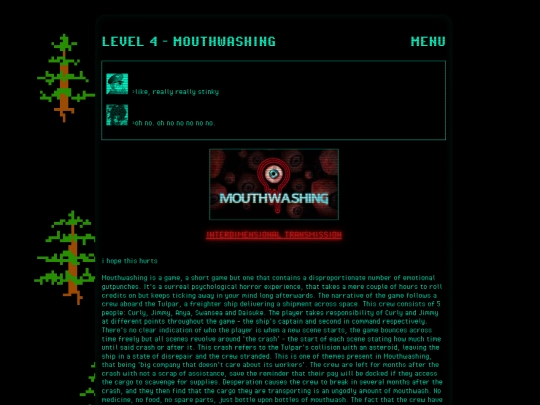 arcade/level-4/mouthwashing screenshot