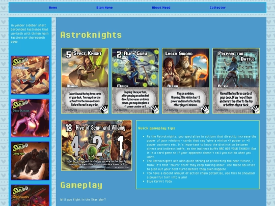 collector/smash-up/astroknights screenshot