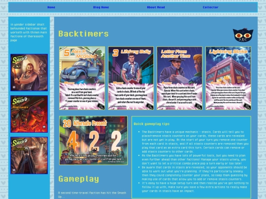 collector/smash-up/backtimers screenshot