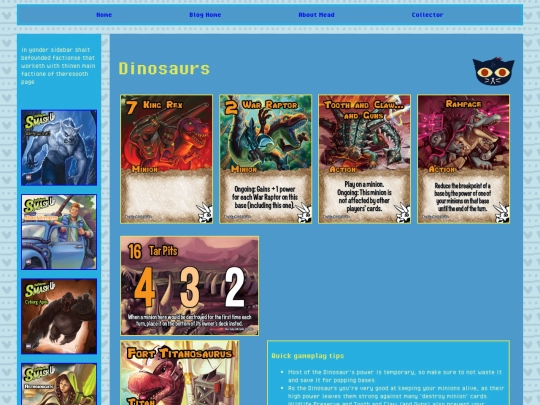 collector/smash-up/dinosaurs screenshot