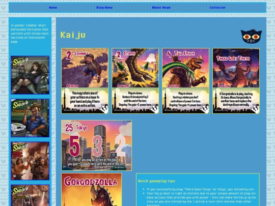 collector/smash-up/kaiju screenshot