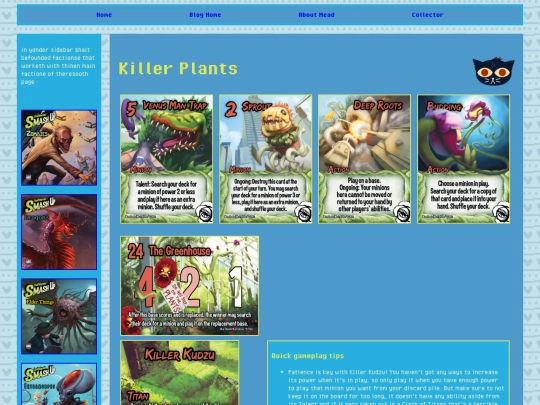 collector/smash-up/killer-plants screenshot