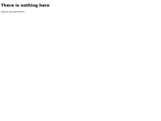 not_found screenshot
