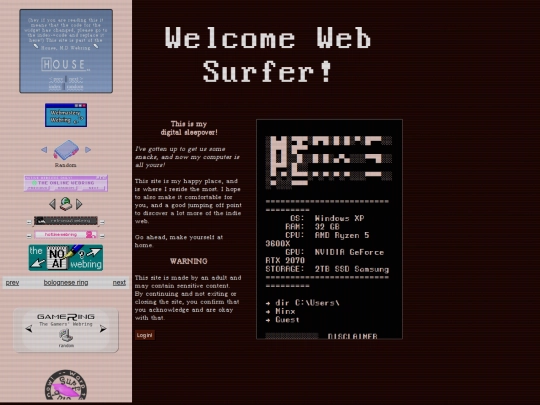 index screenshot