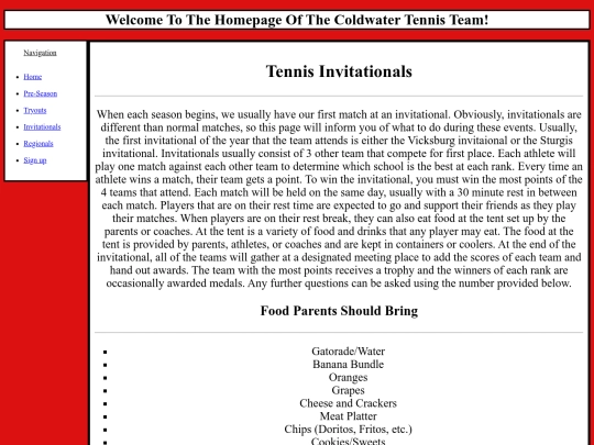 invitationals screenshot
