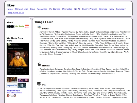Likes screenshot