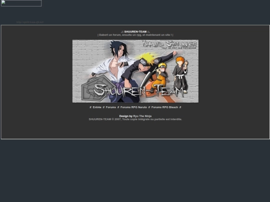 my_websites/xp_shuuren-team_2007 screenshot