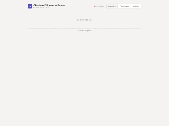 obsidiana-planner screenshot