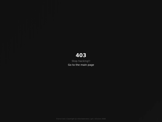 403 screenshot