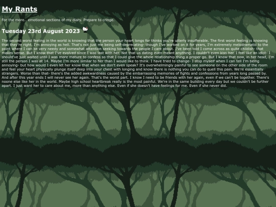 rants screenshot