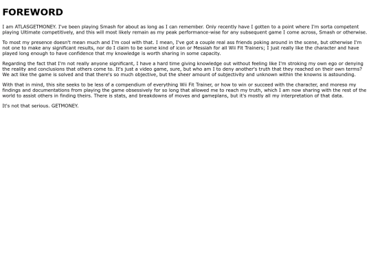 foreword screenshot
