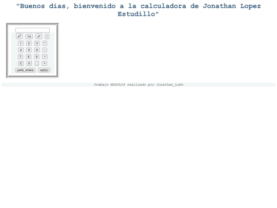 Mod4/calculadora screenshot