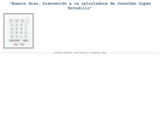 Mod5/calculadora screenshot