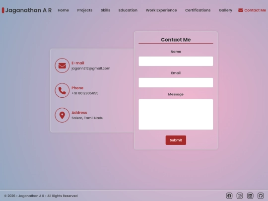SRC/pages/contact screenshot