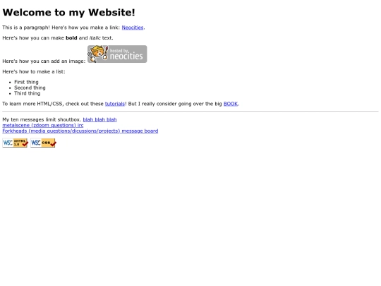 The web site of ribby screenshot