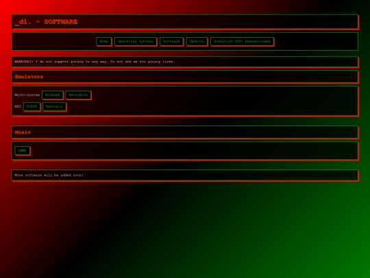 software screenshot