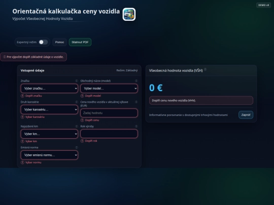 cena.index.v9funkcny_startuphint_ready screenshot