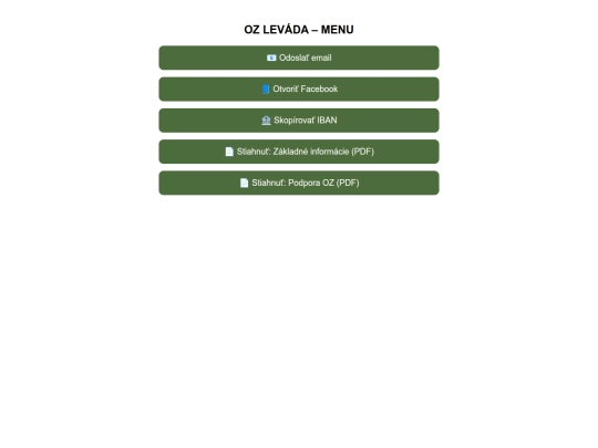 oz_levada_menu screenshot
