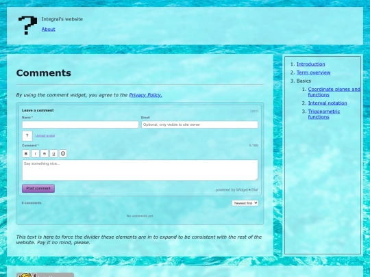 comments screenshot