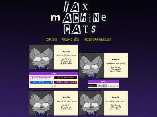 FMC/characters screenshot